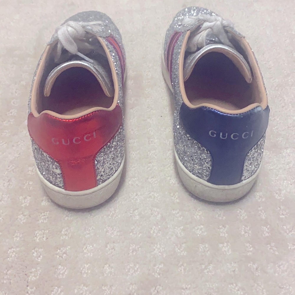 Sparkly Gucci sneakers